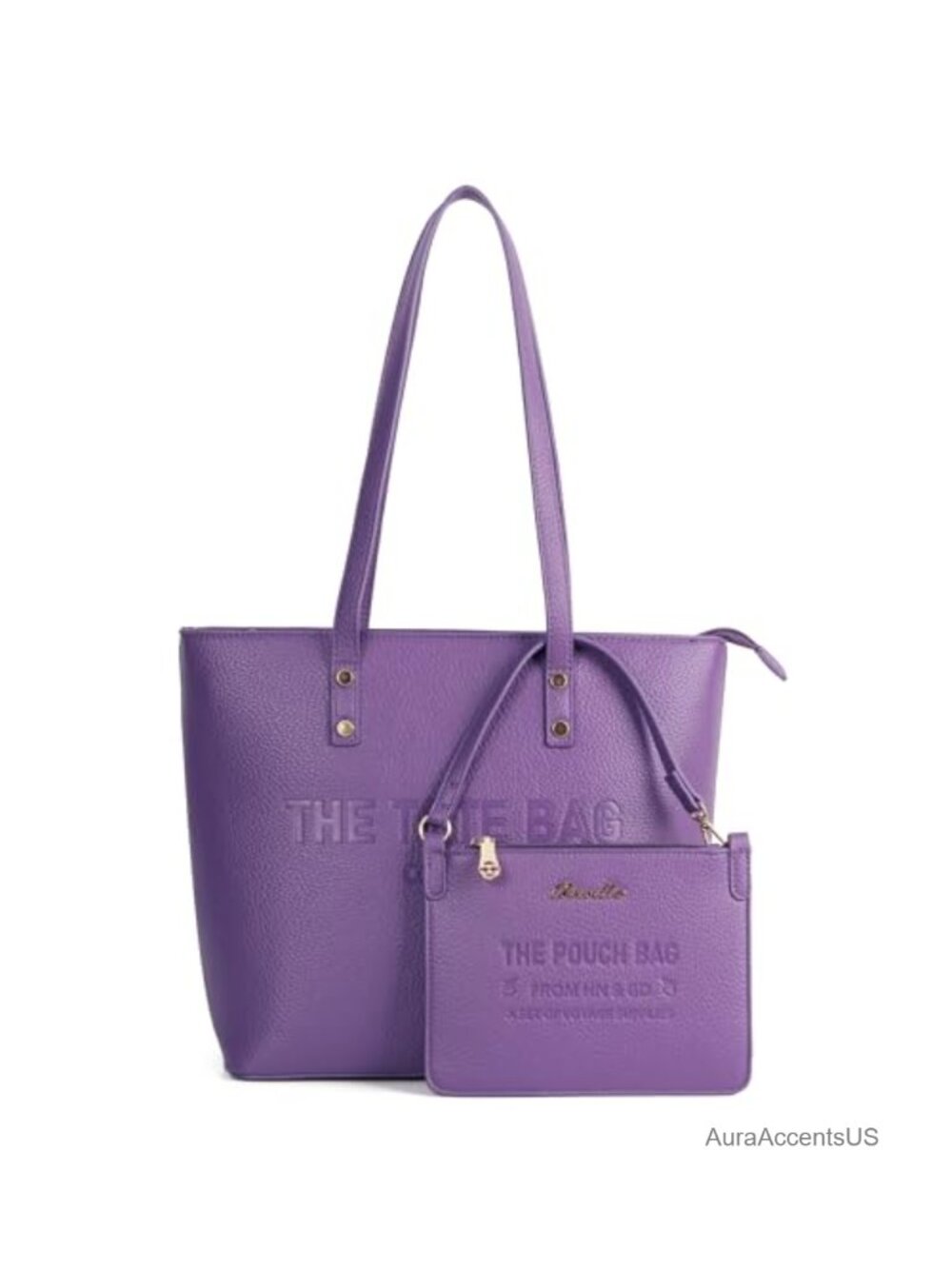 PU Leather Tote Bag for Women Medium Top Handle Shoulder Purse